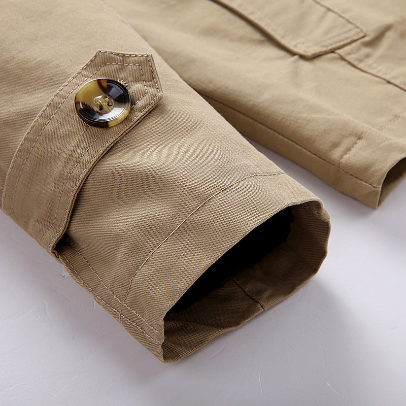 Lightweight Washable Casual Mid Length Jacket