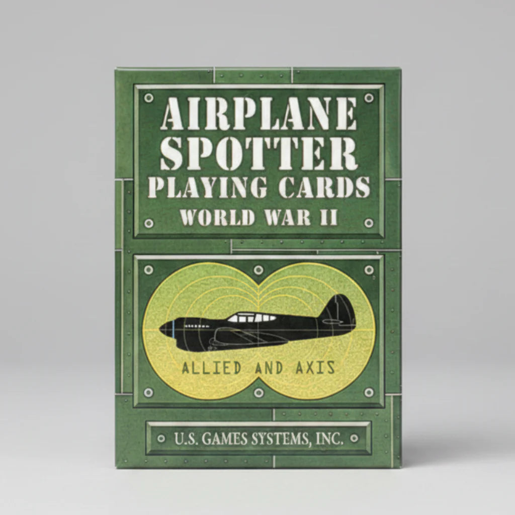 World War II Airplane Spotter Playing Cards