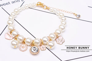 Pink rhinestones