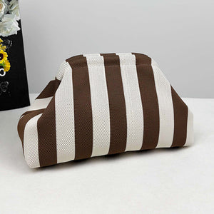 Pinstripe Coffee Beige