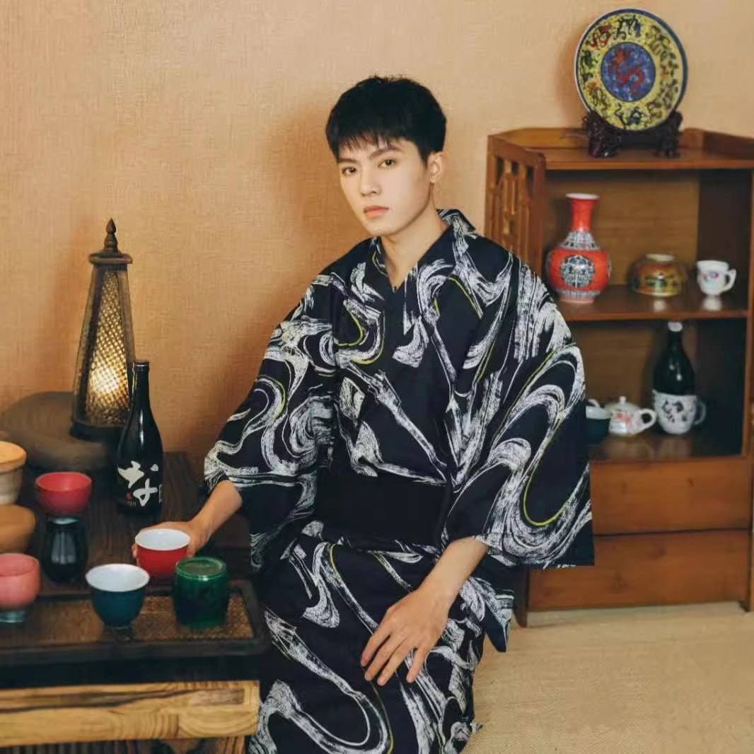 Men's Formal Wear Traditional Japanese Kimono