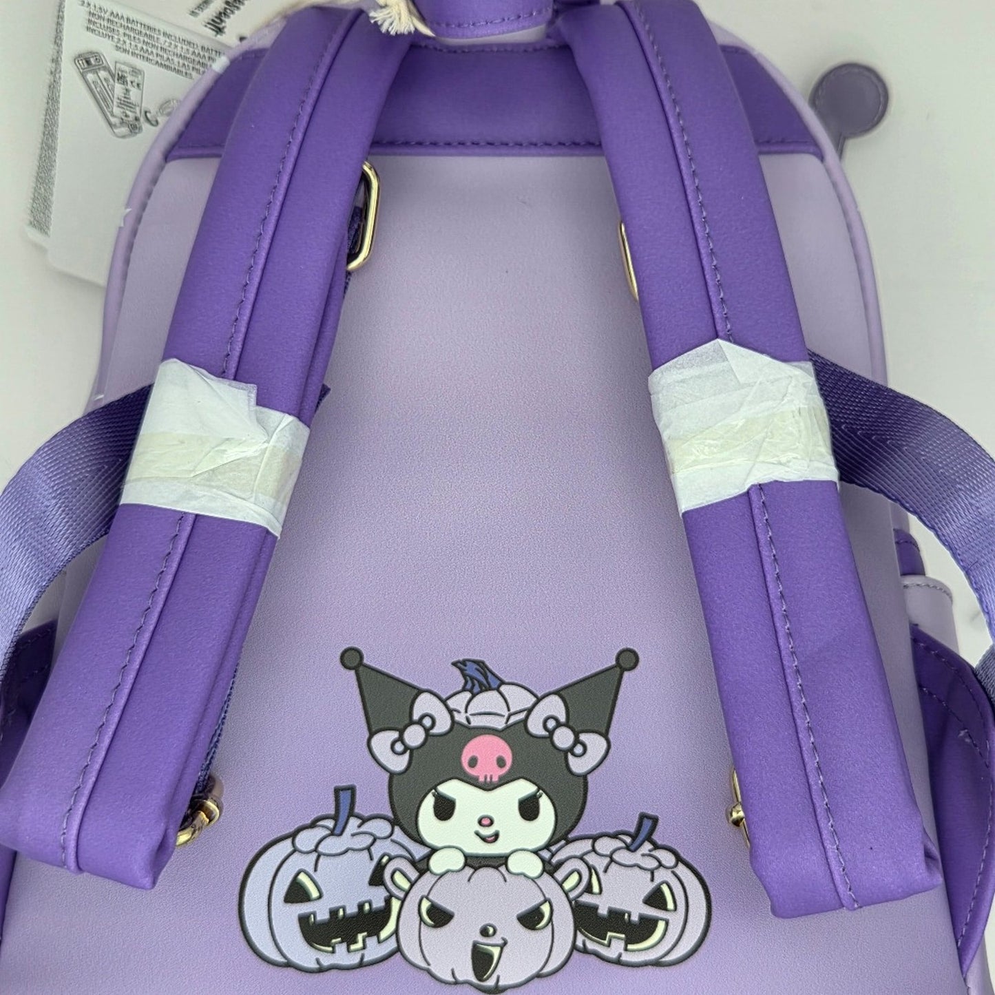 Kuromi Light up Loungefly Backpack