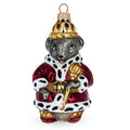 Mouse King Glass Christmas Ornament