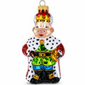 Bull the King Glass Christmas Ornament