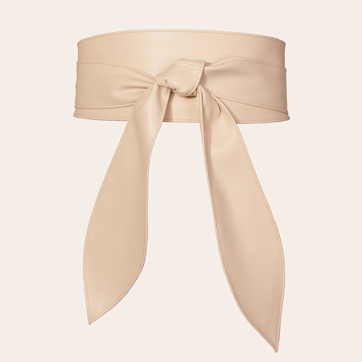 Amazon Cross-border Women's Wide Waist Cover Soft All-match Elegant Bow Ribbon Super Long In Stock Tie Belt