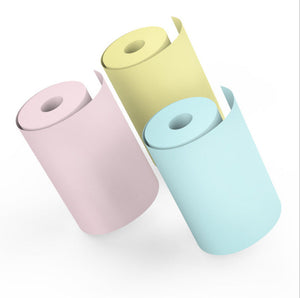 3rolls of colored paper