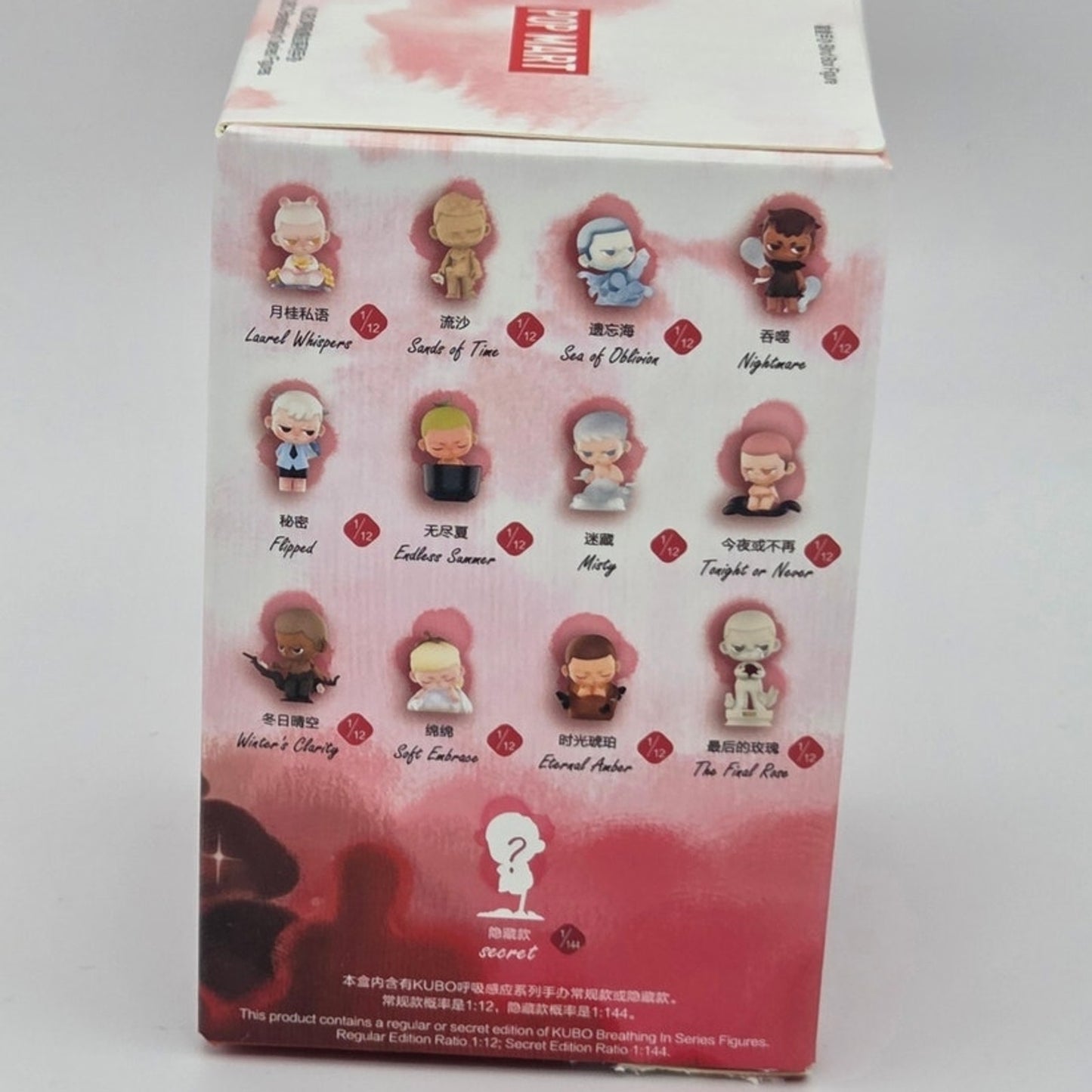 Popmart - Kubo Breathing in - Confirmed Eternal Amber