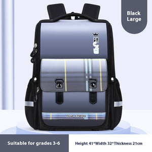 Black Large 3 To 6 Grade