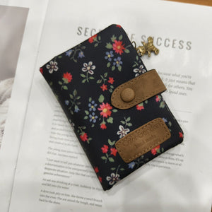 Black Small Floral