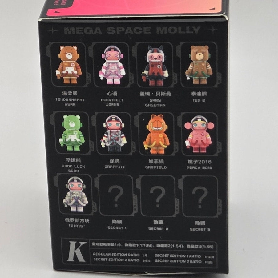 Popmart - Mega Space Molly 100% Series 3 - Card Confirmed Graffiti