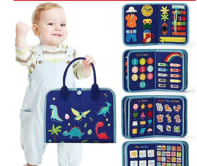 Buttons & Dressing Busy Book
