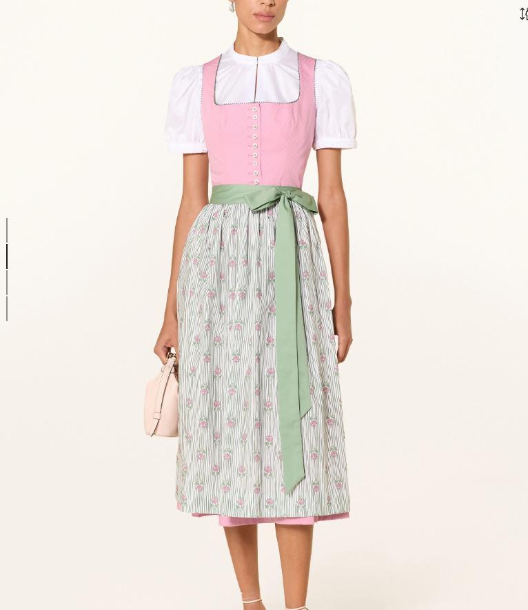 Lace-up Bow Long French-style Dress Elegant For Workwear