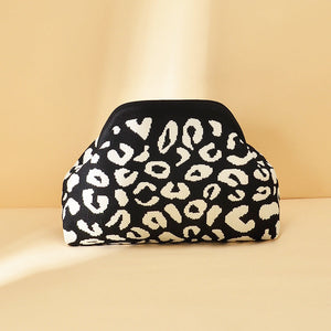 Leopard Print Black And White