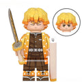 Agatsuma Zenitsu Demon Slayer Anime Minifigure Toy 1