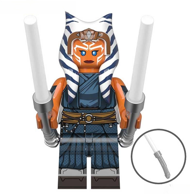 Ahsoka Tano from The Mandalorian Lego Star Wars Minifigures custom Toys 5