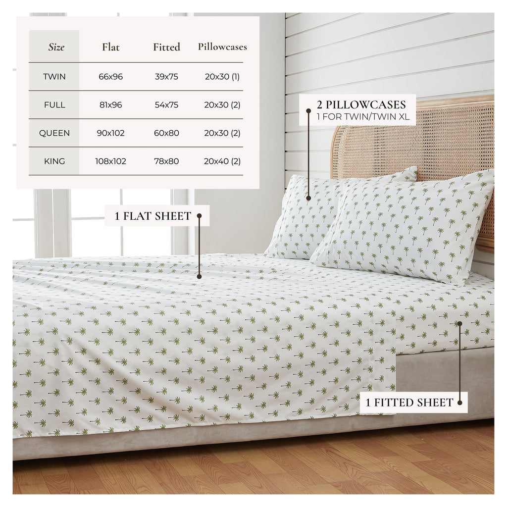 Coastal Printed Sheet Set - Newport Collection