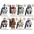 Airborne Clone troopers Set of 8 | Lego Star Wars Minifigures Custom Toys