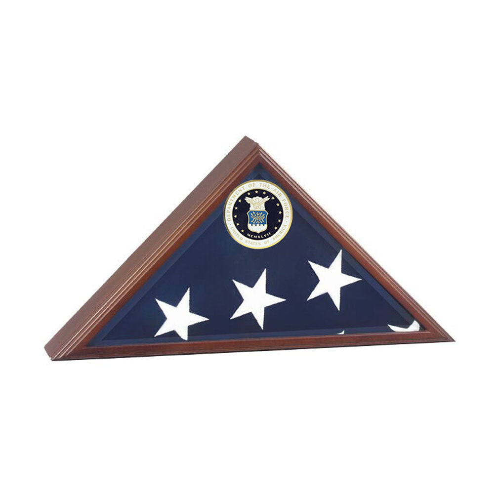 Extra Large American Burial Flag Case, Extra Large Vice Presidential Flag Case