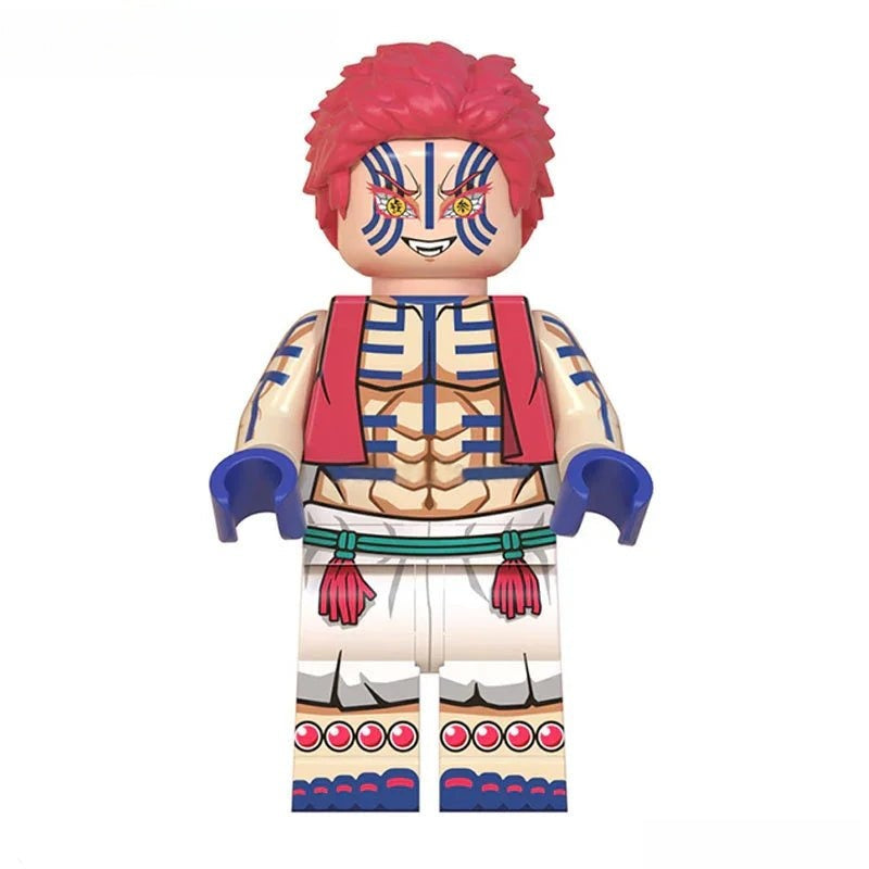 Akaza Demon Anime Slayer Custom Lego Star Wars Minifigures Toys