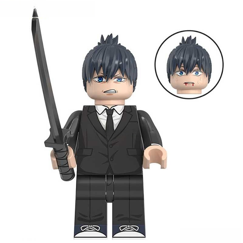 Aki Hayakawa from Chainsaw Man Lego Minifigures Compatible Anime Toys 1