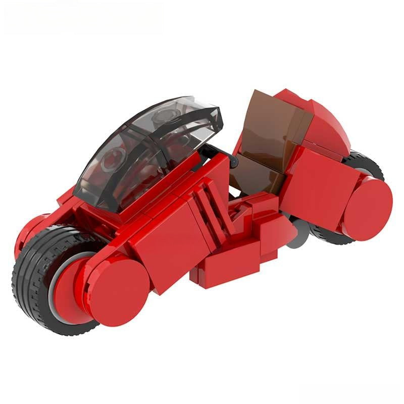 Akira Kaneda Motorcycle Building-Brick Model