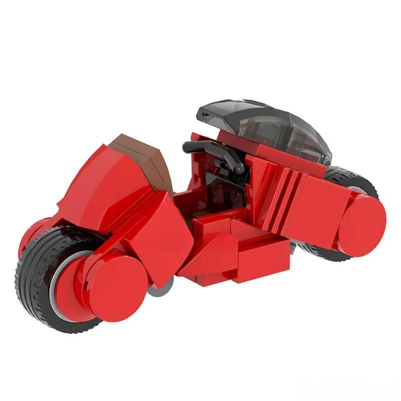 Akira Kaneda Motorcycle Building-Brick Model