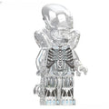 Alien Xenomorph transparent Minifigure Toy