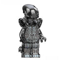 Aliens Xenomorph transparent black Lego Compatible Minifigures