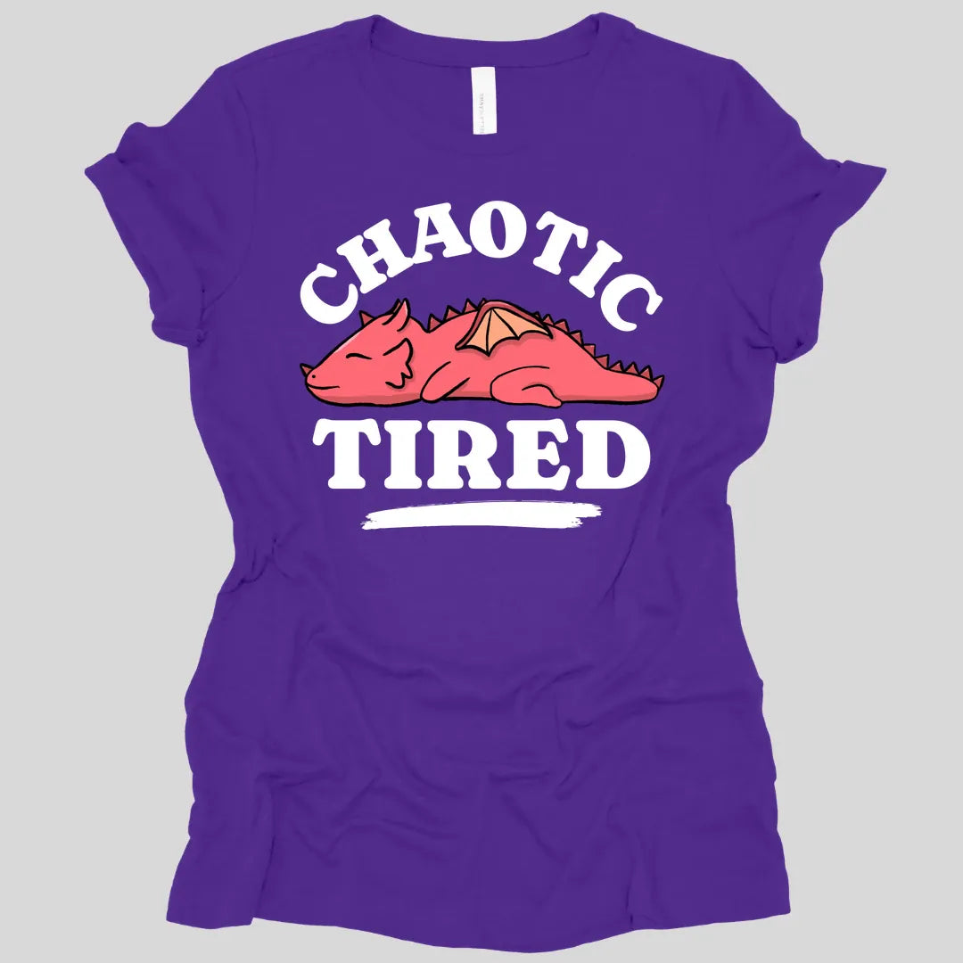 Alignment: Chaotic Tired Women's T-shirt