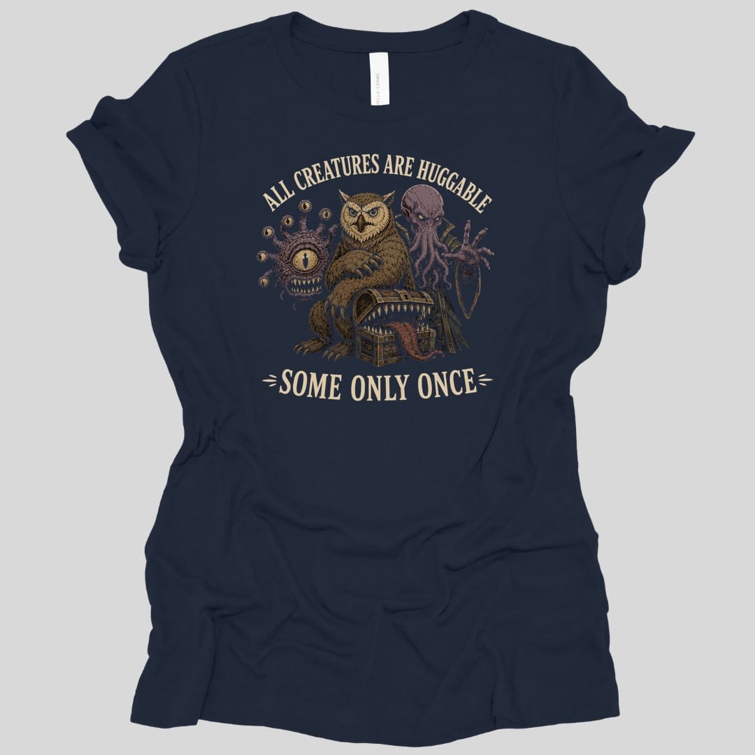 All Creatures Huggable Women's T-shirt