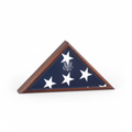 American Laser Engraved Flag Case - Engraved Emblem