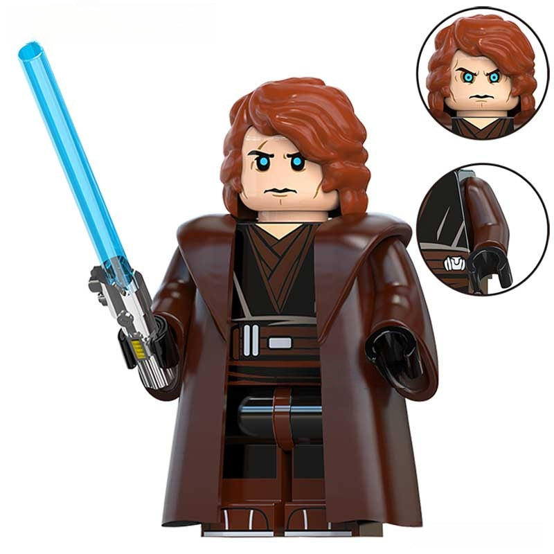 Anakin Skywalker Lego Star Wars Minifigures custom Toys 8