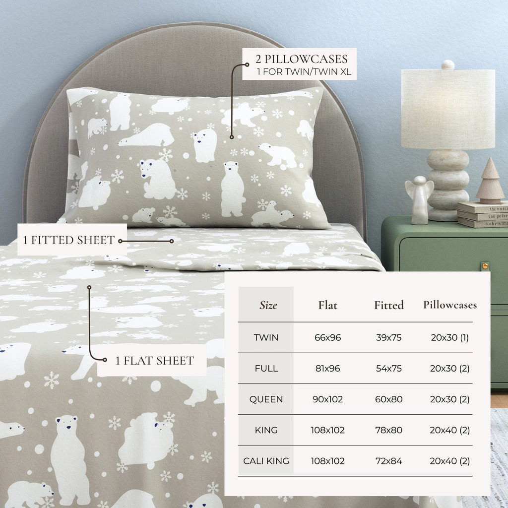 Turkish Cotton Flannel Sheet - Stratton Collection