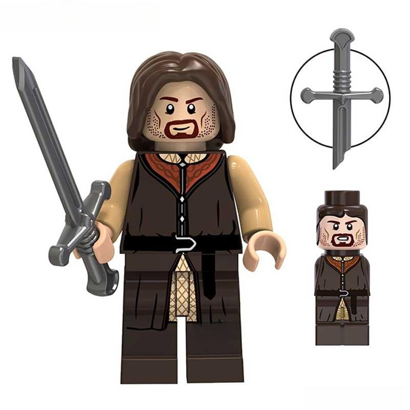 Aragorn Lord of The Rings Minifigure Toy