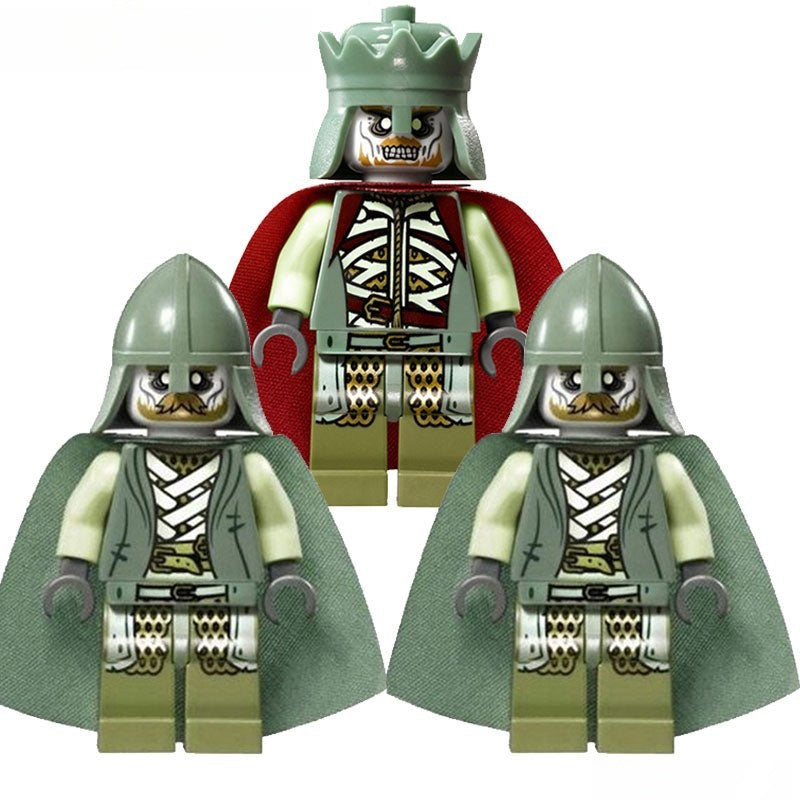 Army of the Dead set of 3 Lord of The Rings Minifigure Toy
