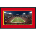 Framed Arrowhead Stadium Kansas City Chiefs 16x24 Football Photo Professionally Matted