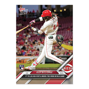 2024 Topps Now Elly De La Cruz #50 Rookie RC Baseball Card