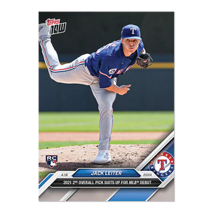 2024 Topps Now Jack Leiter #94 Rookie RC Baseball Card
