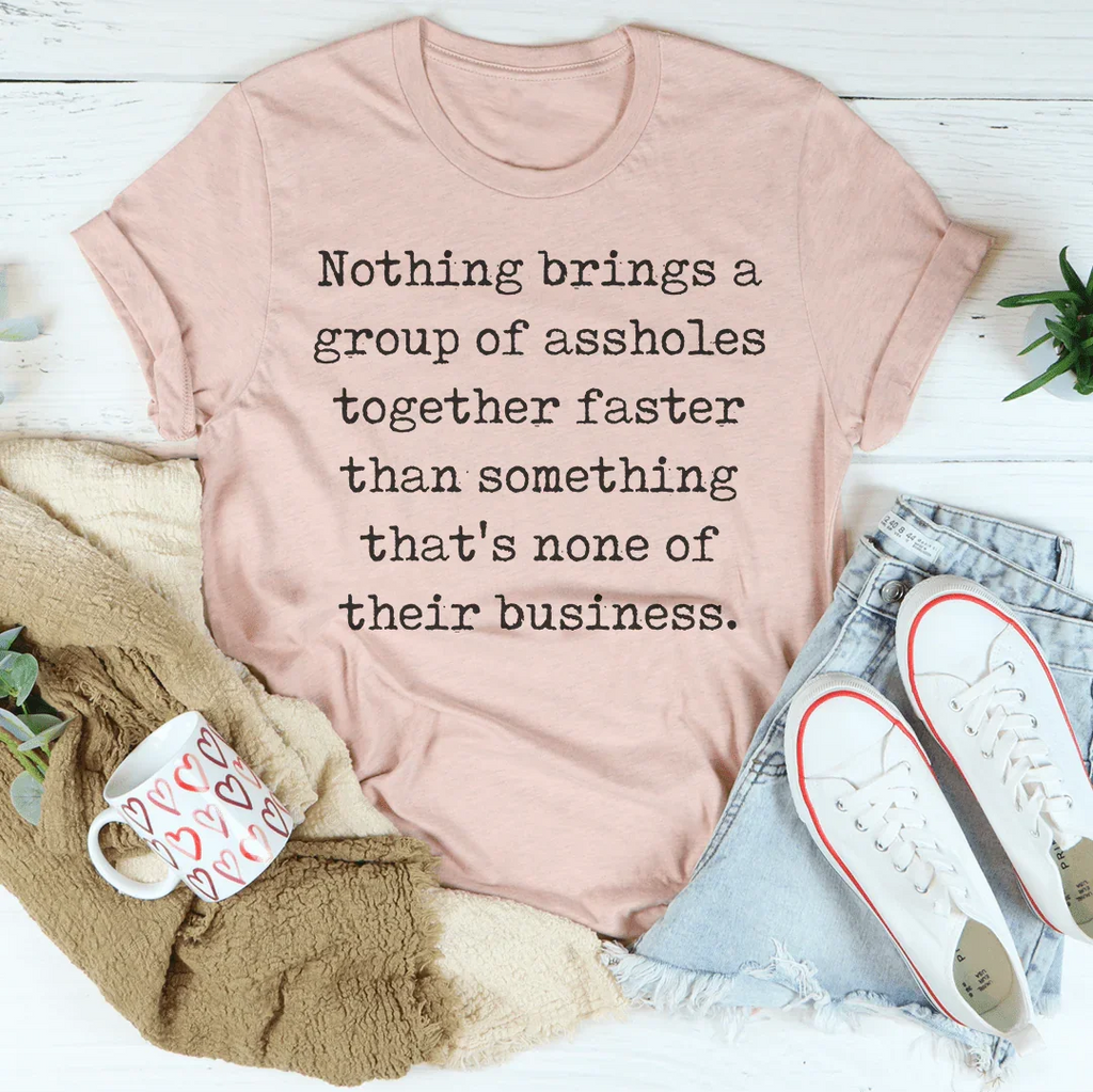 Assholes Together Tee
