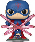 Justice League The Atom 2021 Wonderous Convention Shared Sticker Exclusive #389 Funko Pop Vinyl Figure