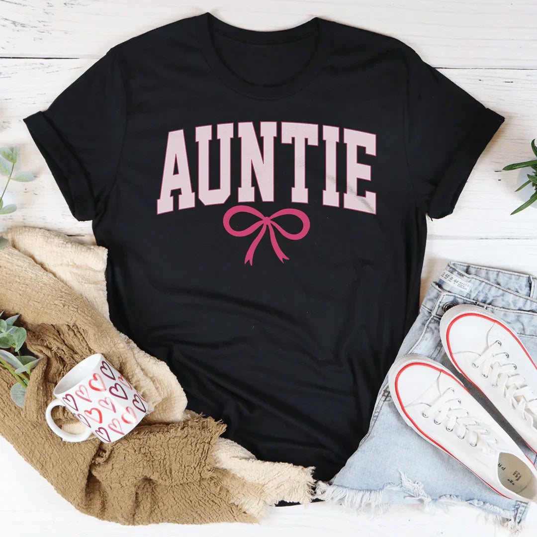 Auntie Coquette Bow Tee