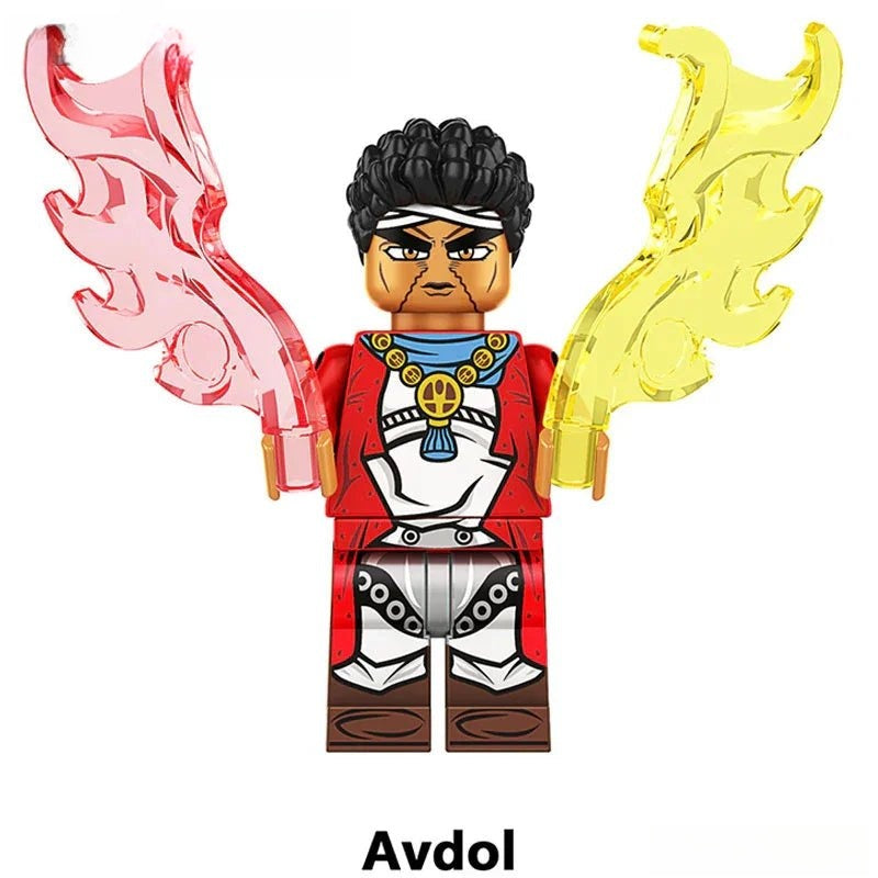 Avdol Jojo's Bizarre Adventure Anime Minifigure Toy