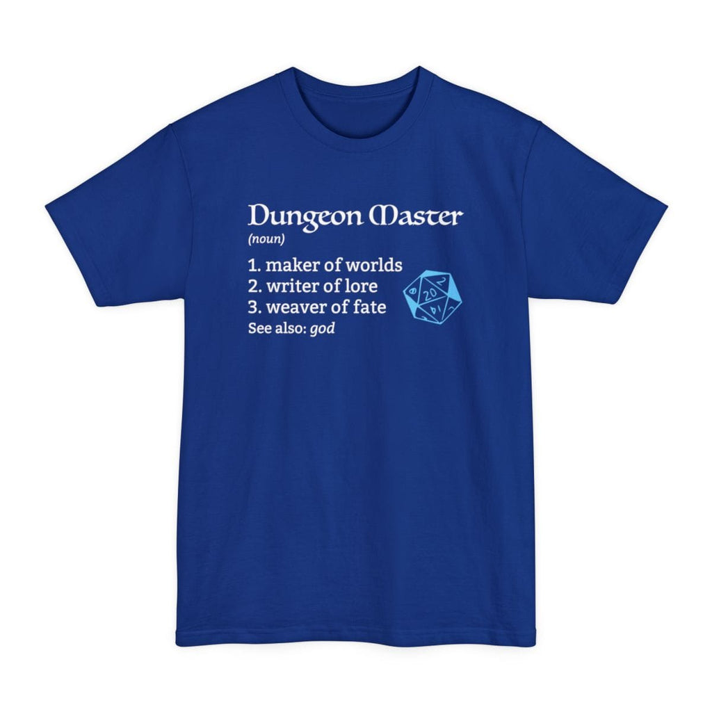 Dungeon Master Definition D&D Tall T-Shirt
