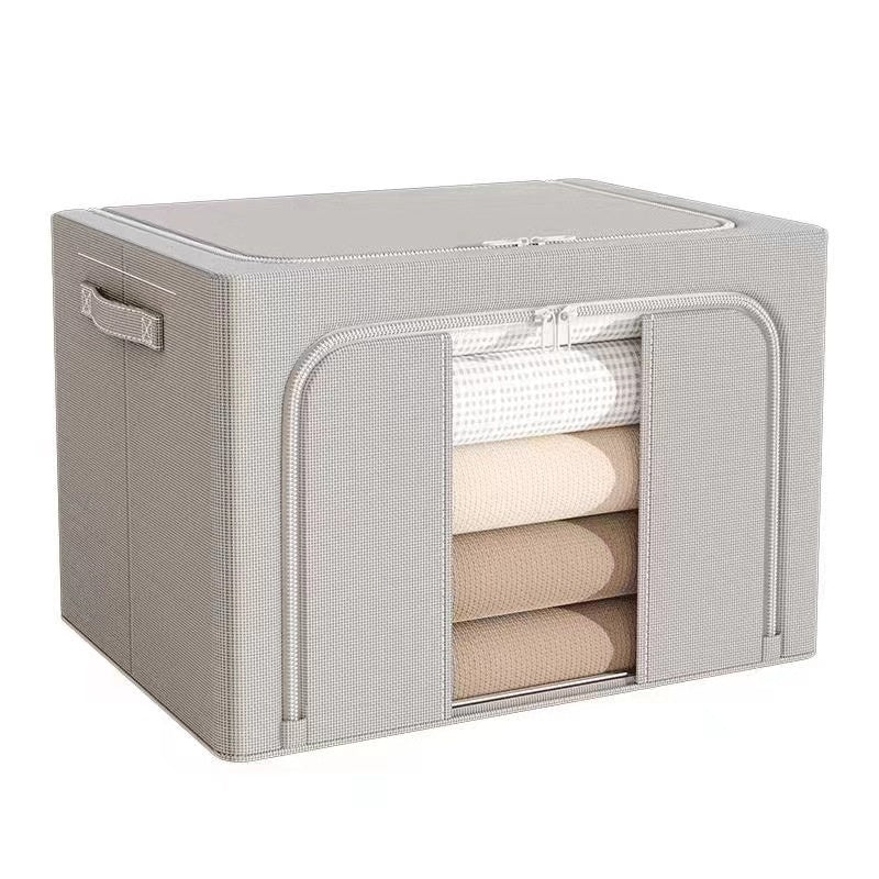 Oxford Cloth Foldable Storage Box For Home Clothes Organization