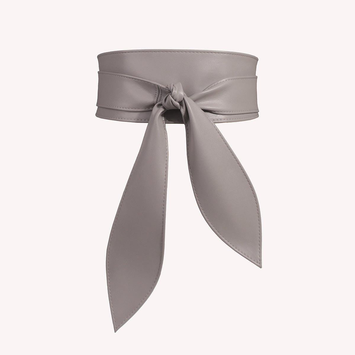 Amazon Cross-border Women's Wide Waist Cover Soft All-match Elegant Bow Ribbon Super Long In Stock Tie Belt