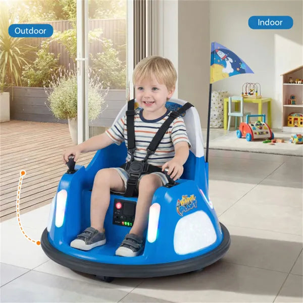 Blue Twinkle Bumper Car