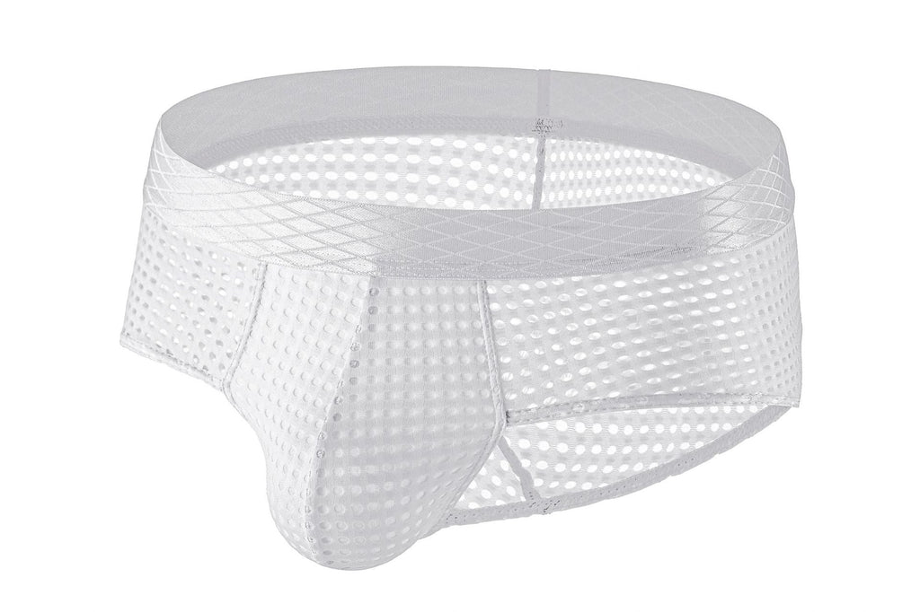 Men's Large Mesh Low Waist Wide Belt Briefs