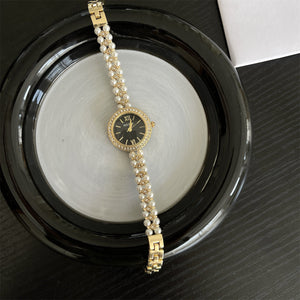 Gold Strap Black Noodles