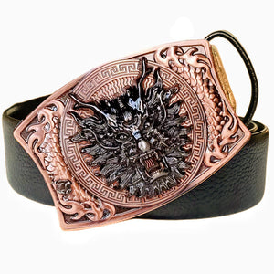Red Copper Dragon Blade
