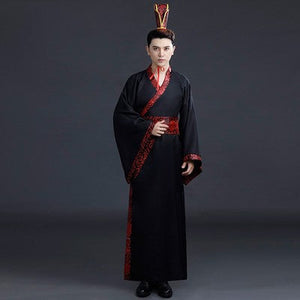 Black With Red Piping